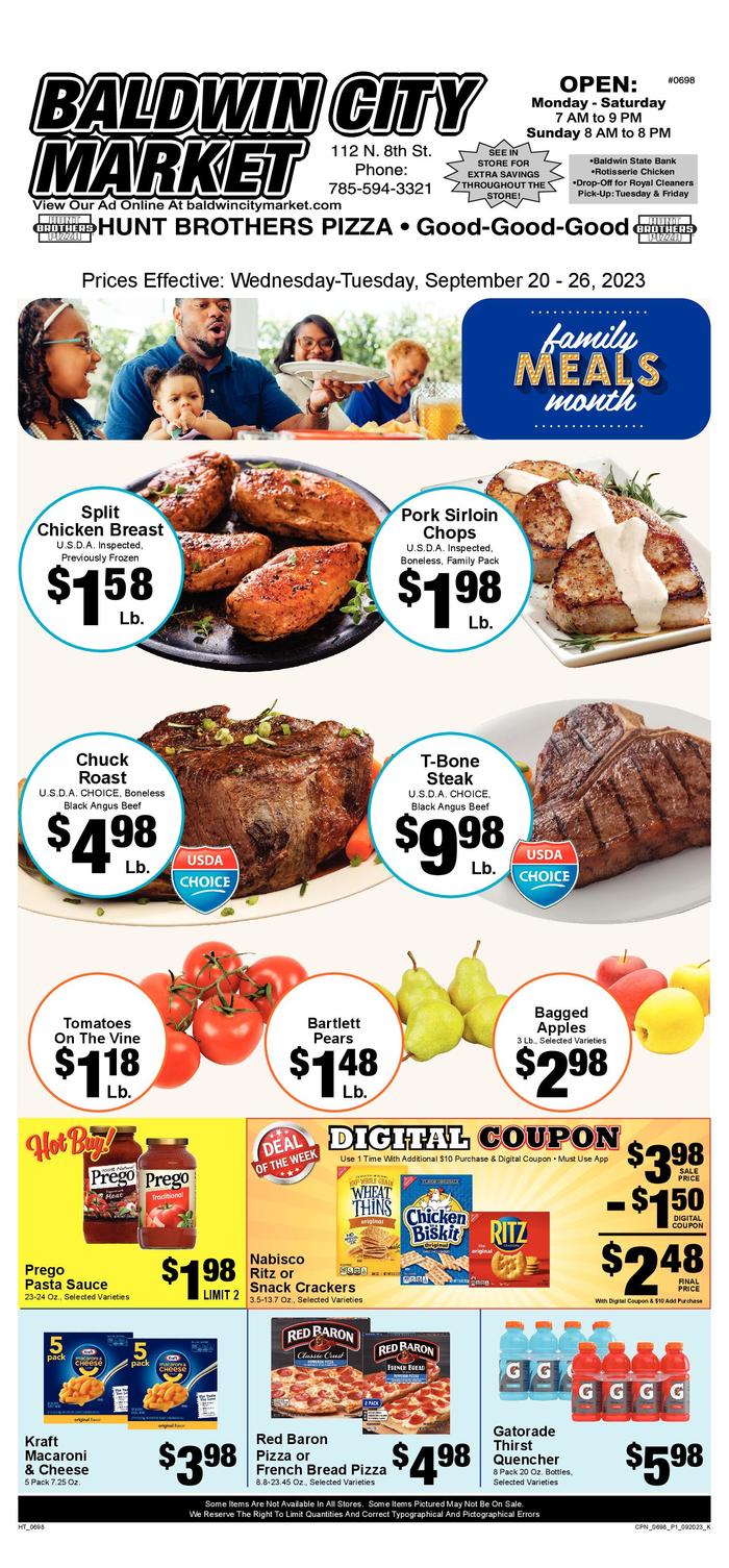 Baldwin city market ad specials